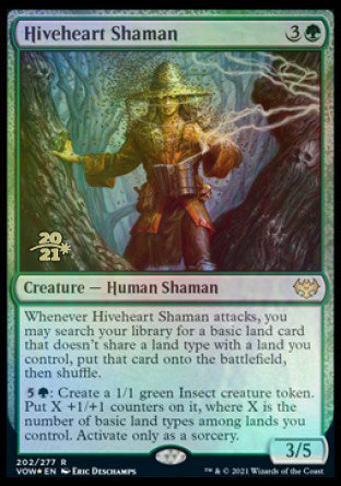 Hiveheart Shaman [Innistrad: Crimson Vow Prerelease Promos] | The Time Vault CA