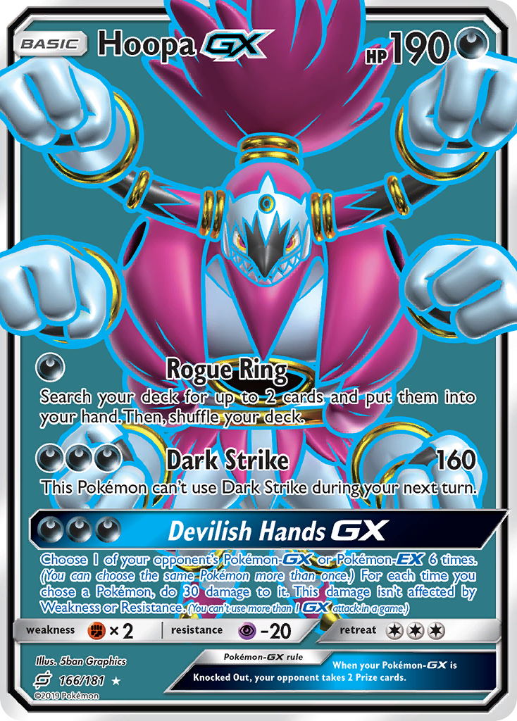 Hoopa GX (166/181) [Sun & Moon: Team Up] | The Time Vault CA