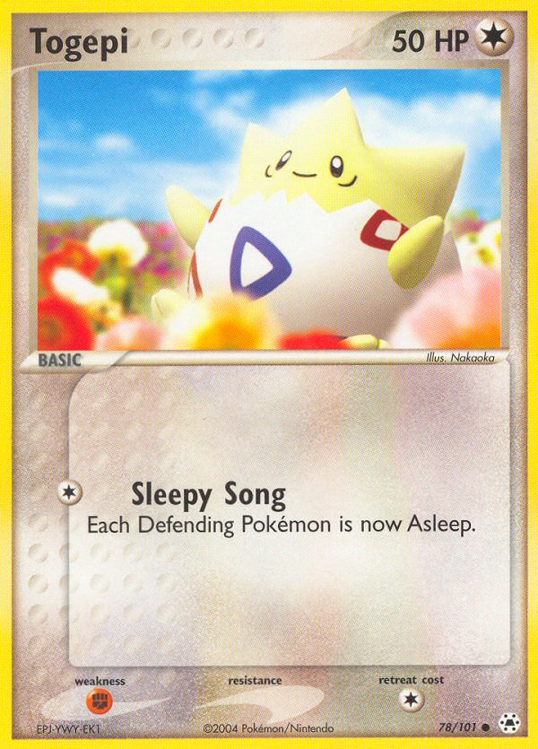 Togepi (78/101) [EX: Hidden Legends] | The Time Vault CA