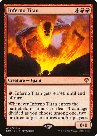 Inferno Titan [Archenemy: Nicol Bolas] | The Time Vault CA