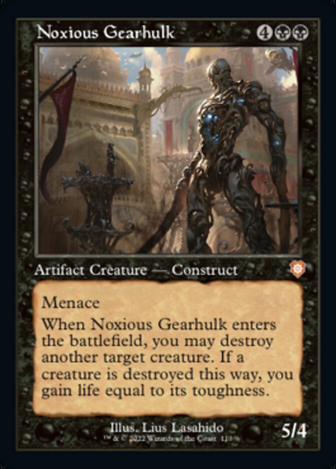 Noxious Gearhulk (Retro) [The Brothers' War Commander] | The Time Vault CA