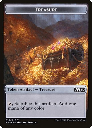 Treasure Token [Core Set 2020 Tokens] | The Time Vault CA