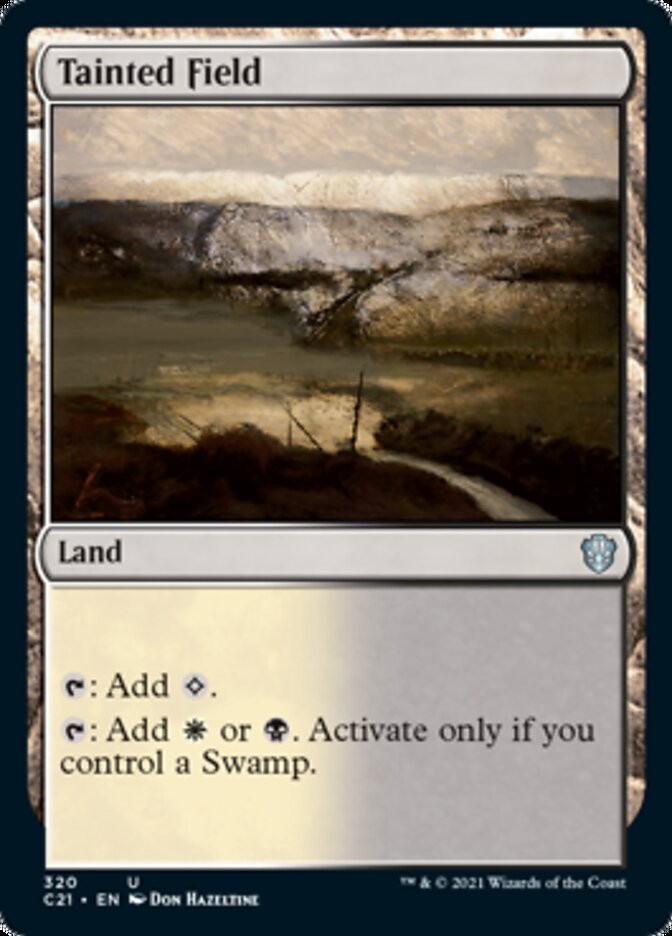 Tainted Field [Commander 2021] | The Time Vault CA