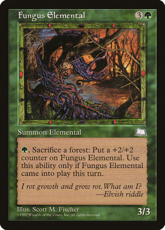 Fungus Elemental [Weatherlight] | The Time Vault CA