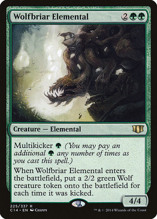 Wolfbriar Elemental [Commander 2014] | The Time Vault CA