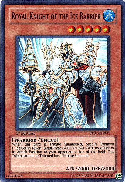 Royal Knight of the Ice Barrier [STBL-EN091] Super Rare | The Time Vault CA