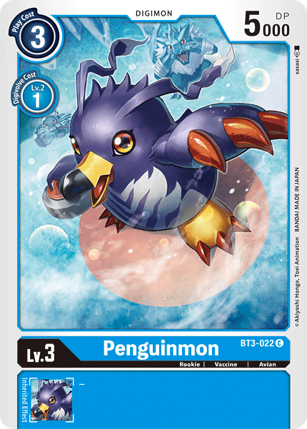 Penguinmon [BT3-022] [Release Special Booster Ver.1.5] | The Time Vault CA