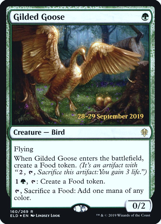 Gilded Goose  [Throne of Eldraine Prerelease Promos] | The Time Vault CA