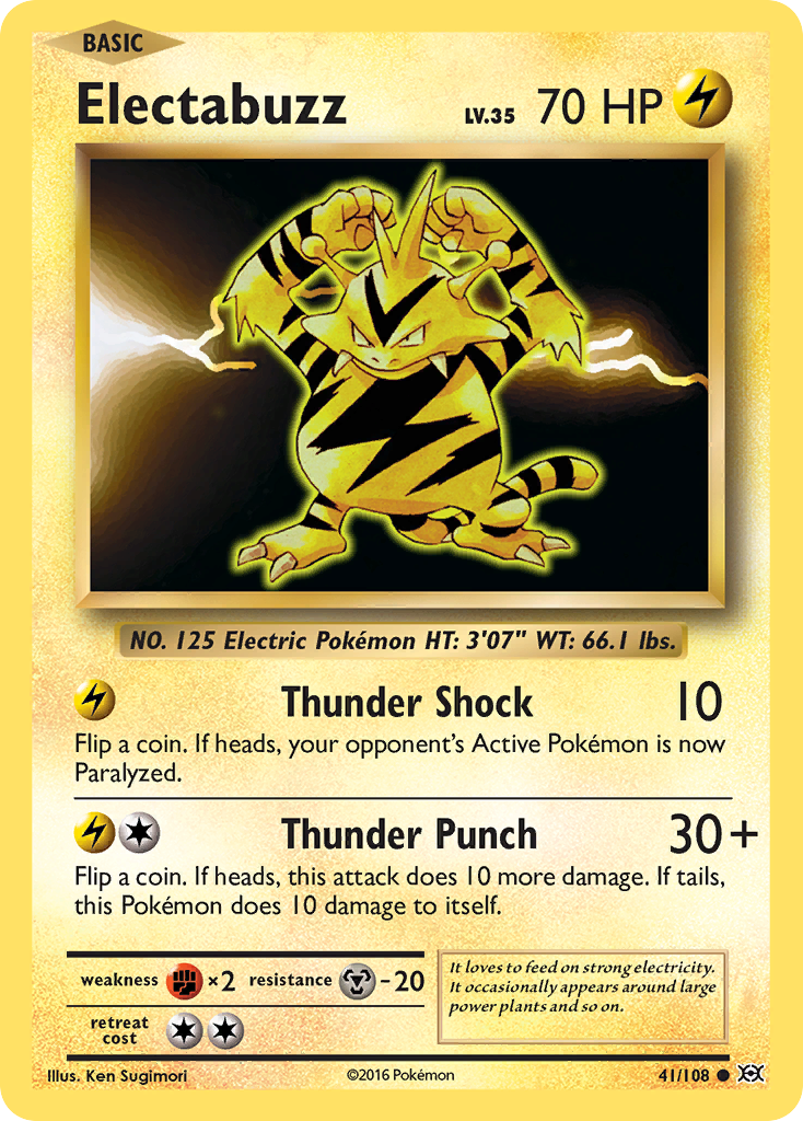 Electabuzz (41/108) [XY: Evolutions] | The Time Vault CA