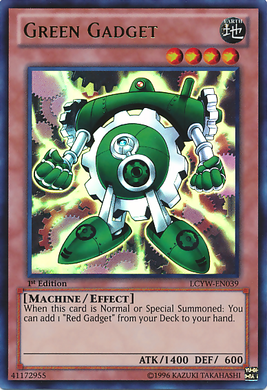 Green Gadget [LCYW-EN039] Ultra Rare | The Time Vault CA