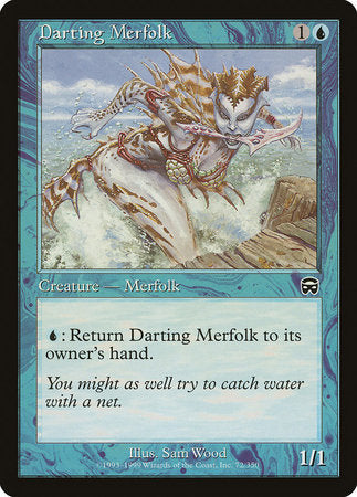 Darting Merfolk [Mercadian Masques] | The Time Vault CA