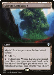 Myriad Landscape (Extended Art) [Commander Legends] | The Time Vault CA