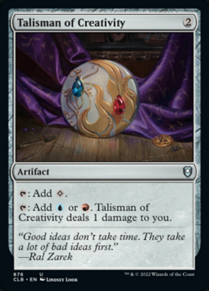 Talisman of Creativity [Commander Legends: Battle for Baldur's Gate] | The Time Vault CA