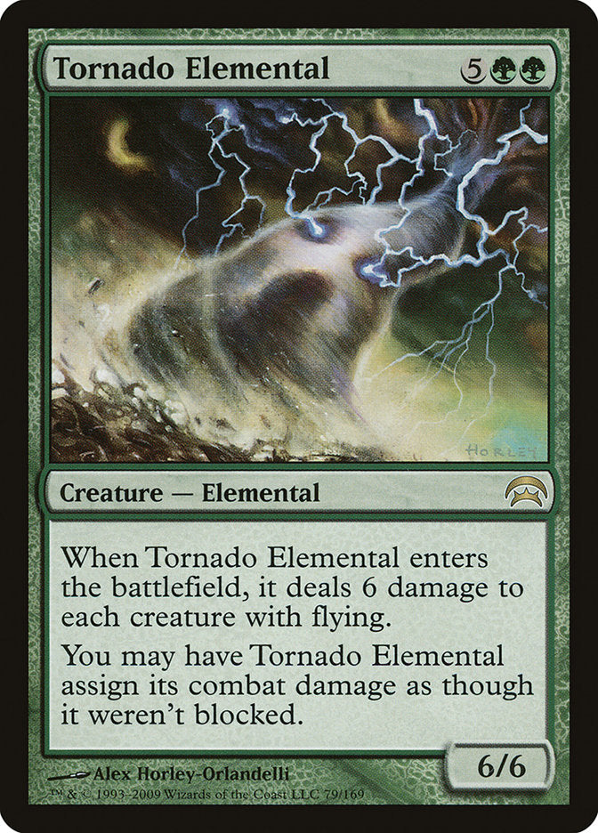 Tornado Elemental [Planechase] | The Time Vault CA