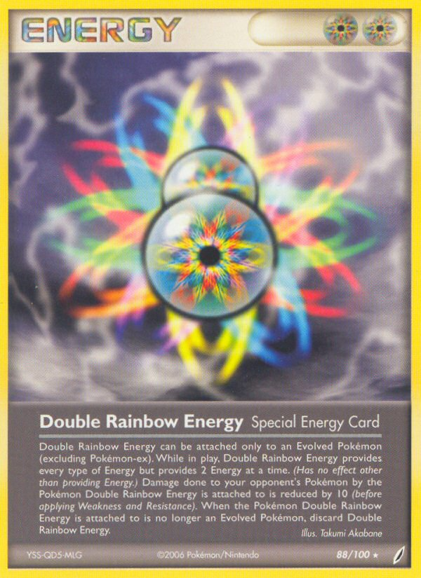 Double Rainbow Energy (88/100) [EX: Crystal Guardians] | The Time Vault CA