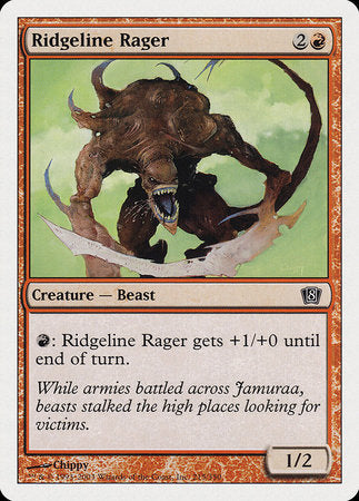 Ridgeline Rager [Eighth Edition] | The Time Vault CA