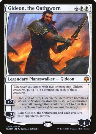 Gideon, the Oathsworn [War of the Spark] | The Time Vault CA