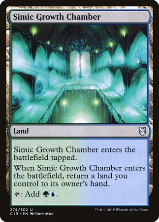 Simic Growth Chamber [Commander 2019] | The Time Vault CA