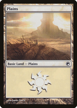 Plains (231) [Scars of Mirrodin] | The Time Vault CA