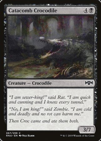 Catacomb Crocodile [Ravnica Allegiance] | The Time Vault CA