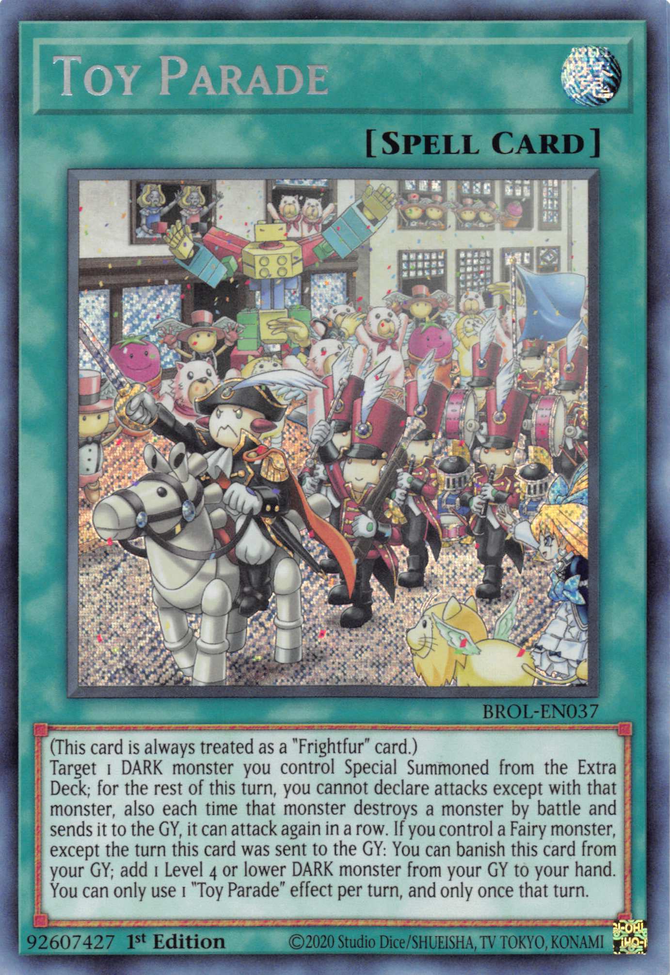 Toy Parade [BROL-EN037] Secret Rare | The Time Vault CA