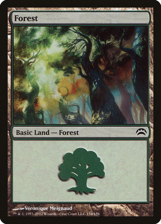 Forest (154) [Planechase 2012] | The Time Vault CA