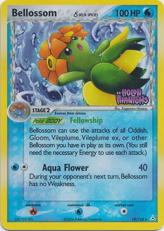 Bellossom (19/110) (Delta Species) (Stamped) [EX: Holon Phantoms] | The Time Vault CA