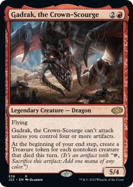Gadrak, the Crown-Scourge [Jumpstart 2022] | The Time Vault CA