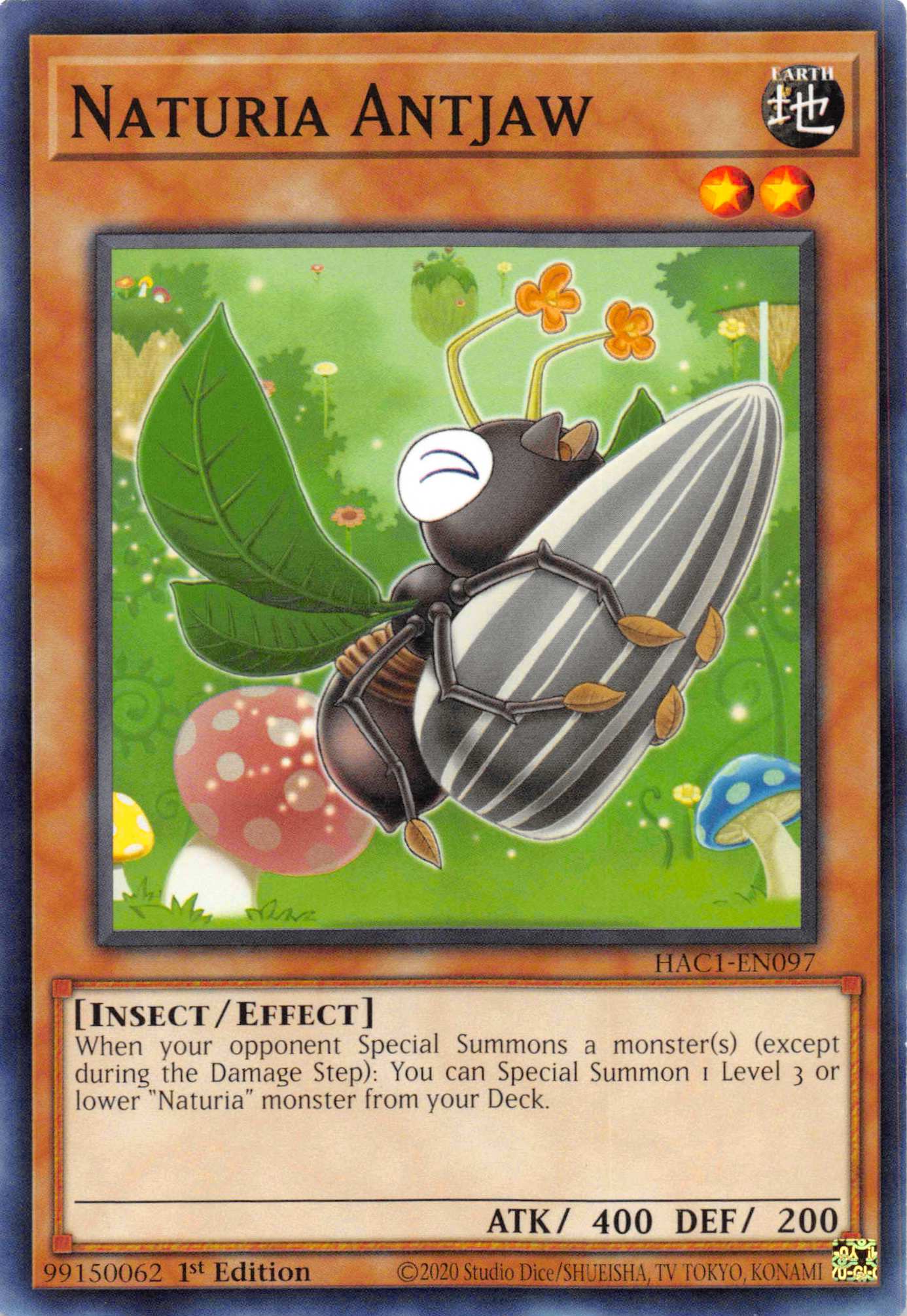 Naturia Antjaw [HAC1-EN097] Common | The Time Vault CA