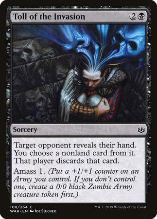 Toll of the Invasion [War of the Spark] | The Time Vault CA