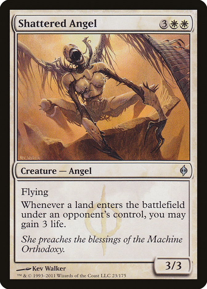 Shattered Angel [New Phyrexia] | The Time Vault CA