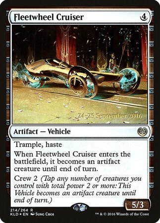 Fleetwheel Cruiser [Kaladesh Promos] | The Time Vault CA