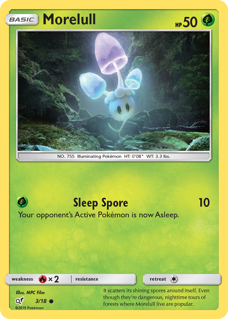 Morelull (3/18) [Sun & Moon: Detective Pikachu] | The Time Vault CA