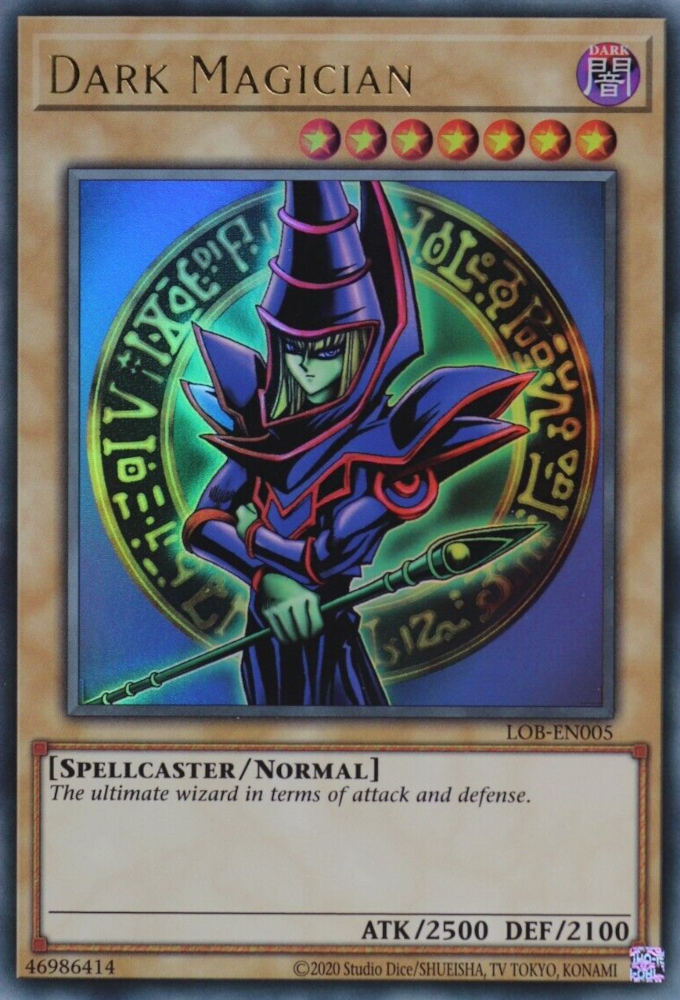 Dark Magician (25th Anniversary) [LOB-EN005] Ultra Rare | The Time Vault CA