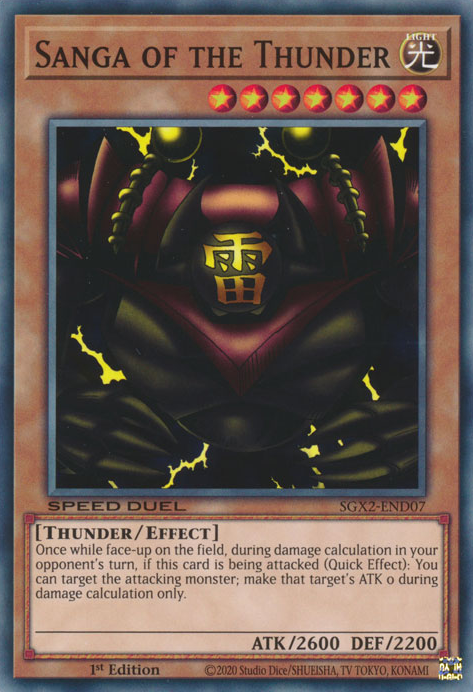 Sanga of the Thunder [SGX2-END07] Common | The Time Vault CA