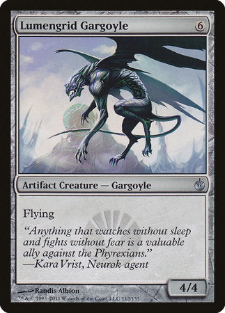 Lumengrid Gargoyle [Mirrodin Besieged] | The Time Vault CA