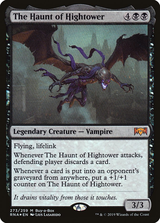 The Haunt of Hightower (Buy-A-Box) [Ravnica Allegiance] | The Time Vault CA