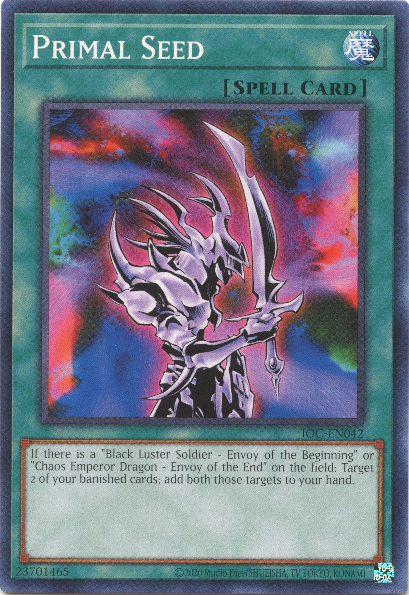 Primal Seed (25th Anniversary) [IOC-EN042] Common | The Time Vault CA