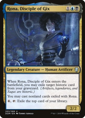 Rona, Disciple of Gix [Dominaria] | The Time Vault CA
