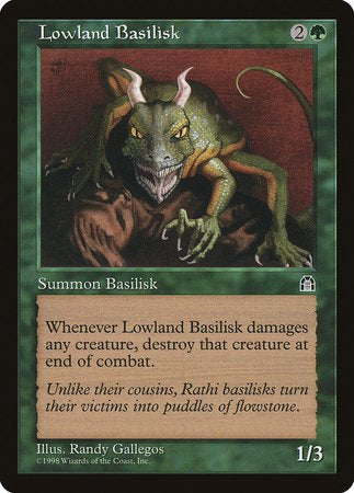 Lowland Basilisk [Stronghold] | The Time Vault CA