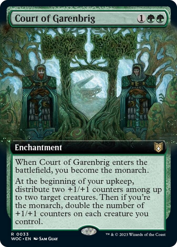 Court of Garenbrig (Extended Art) [Wilds of Eldraine Commander] | The Time Vault CA