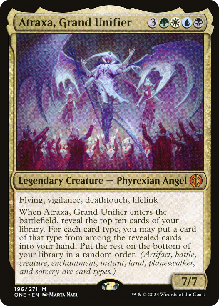 Atraxa, Grand Unifier [Phyrexia: All Will Be One] | The Time Vault CA