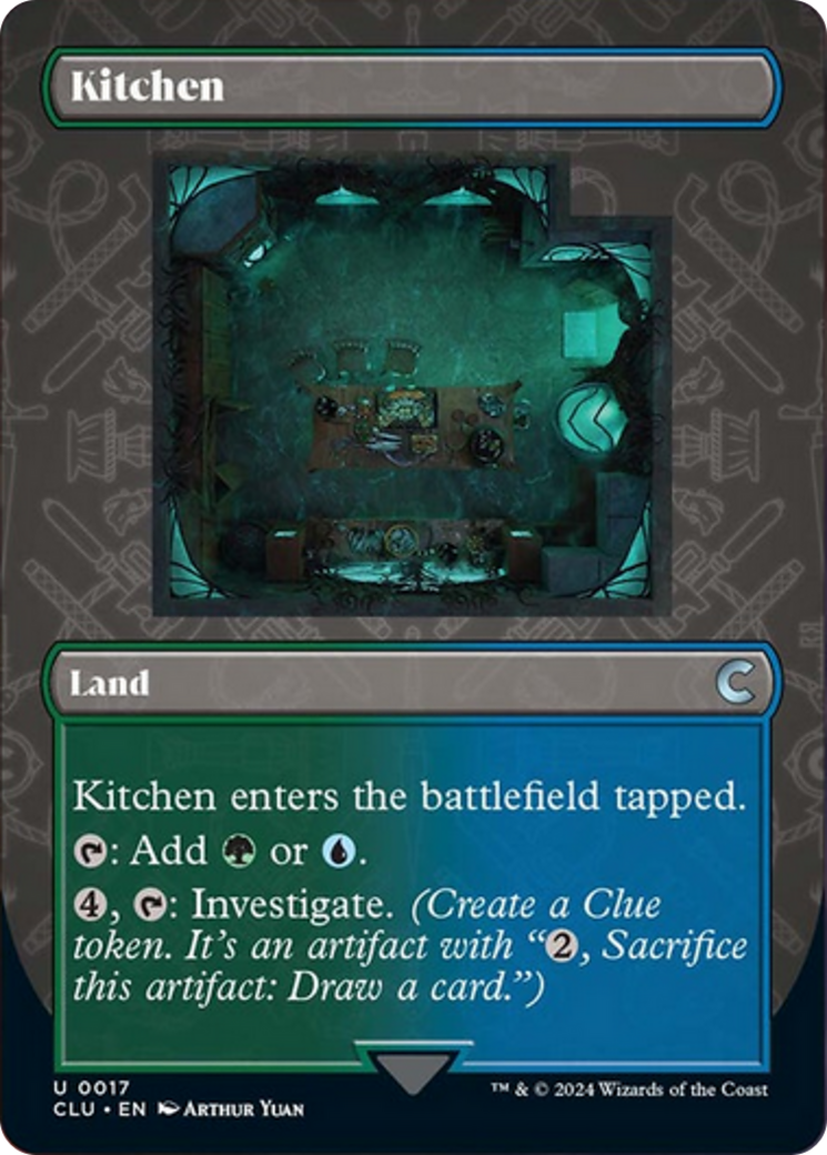 Kitchen (Borderless) [Ravnica: Clue Edition] | The Time Vault CA