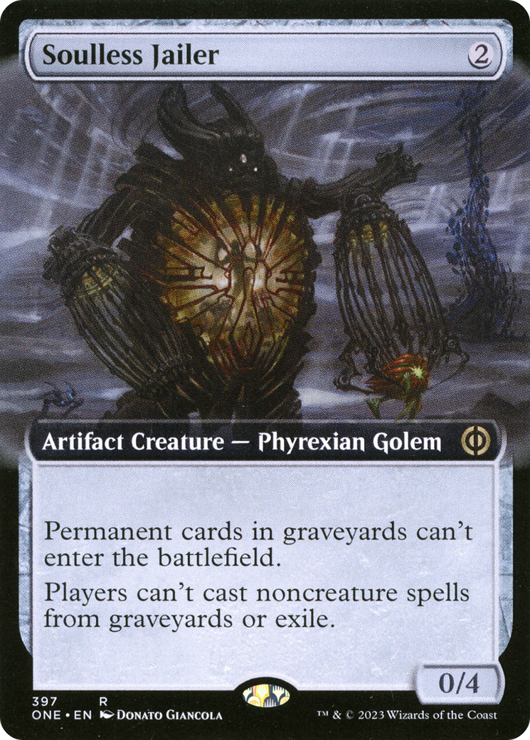 Soulless Jailer (Extended Art) [Phyrexia: All Will Be One] | The Time Vault CA