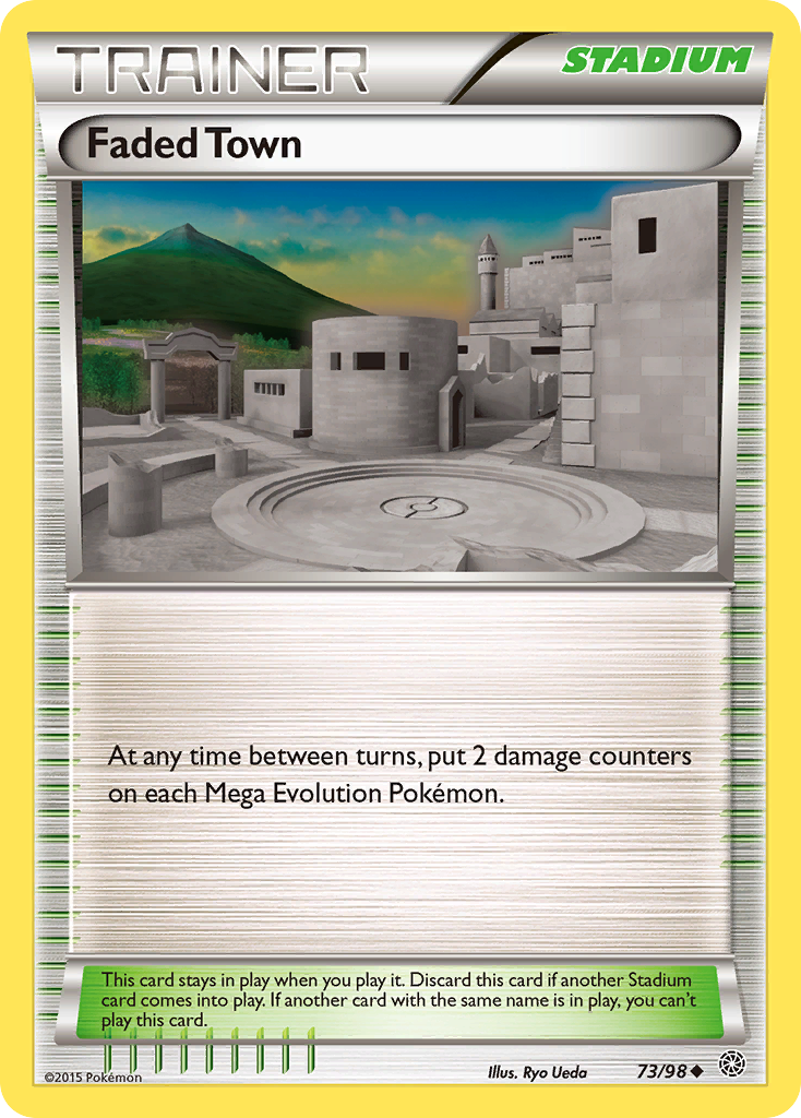Faded Town (73/98) [XY: Ancient Origins] | The Time Vault CA