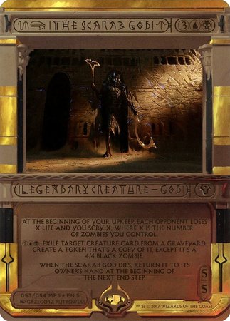 The Scarab God [Amonkhet Invocations] | The Time Vault CA
