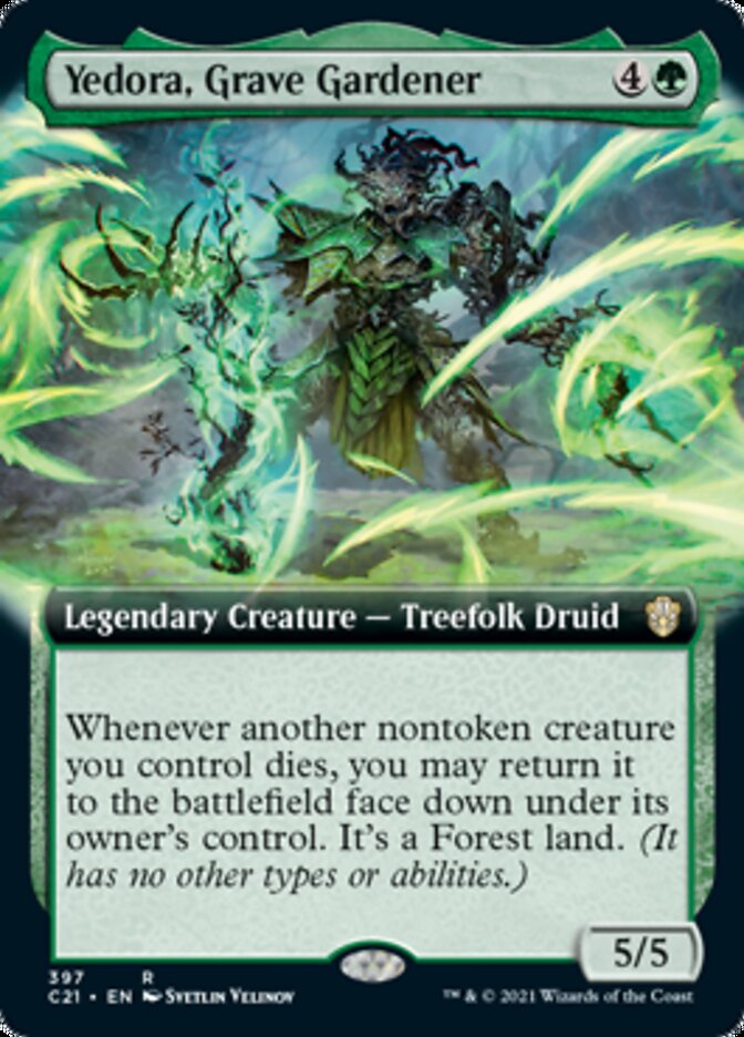 Yedora, Grave Gardener (Extended) [Commander 2021] | The Time Vault CA
