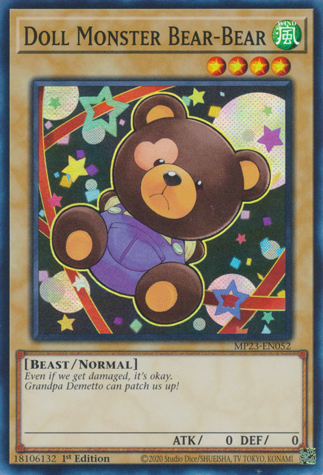 Doll Monster Bear-Bear [MP23-EN052] Super Rare | The Time Vault CA