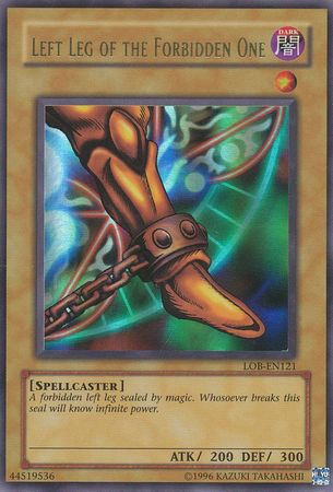 Left Leg of the Forbidden One [LOB-EN121] Ultra Rare | The Time Vault CA