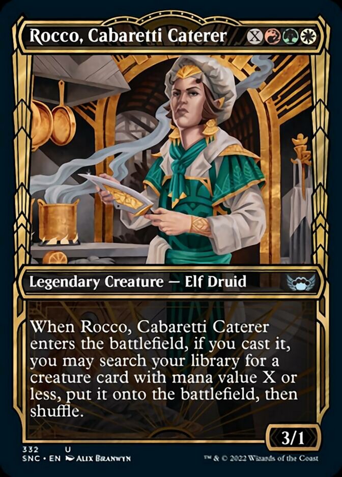 Rocco, Cabaretti Caterer (Showcase Golden Age) [Streets of New Capenna] | The Time Vault CA